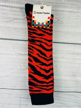 Socks n Socks Women's One Size Knee High Cute Tiger Print Socks - NEW 1 Pair